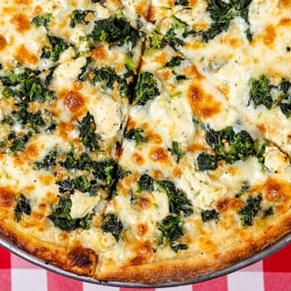 14" White Pizza