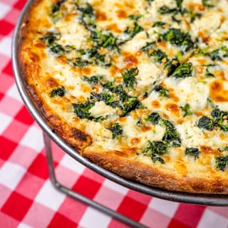 10" White Pizza