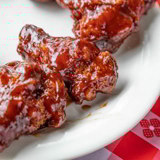 New! 6 Piece Honey BBQ Wings