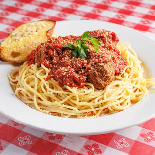 Organic Spaghetti w/ Meat Sauce