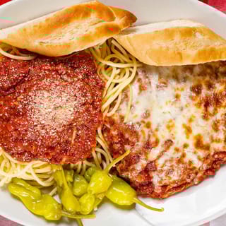 Chicken Parmesan Dinner W/ Salad
