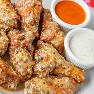 New! 6 Piece Garlic Parmesan Wings
